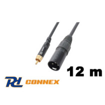 Thunder CX52-12m jelkábel (RCA - XLR papa)