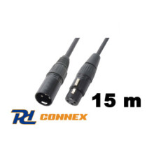 Thunder MC199-15m jelkábel (XLR mama - XLR papa)