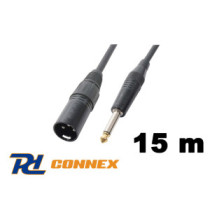 Thunder CX38-15m jelkábel (6,3 mm Jack - XLR papa)