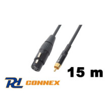 Thunder CX54-15m jelkábel (RCA - XLR mama)