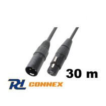 Thunder MC199-30 jelkábel (XLR mama - XLR papa) - (30 m)