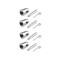 BeamZ P30 félkúpos csatlakozó szett (4db)