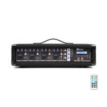 Power Dynamics PDM-C405A, 2x150W, 4 csatornás keverőerősítő (MP3 + Bluetooth) + EFFEKT