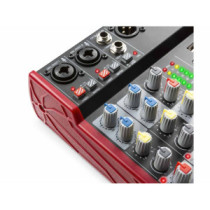 Power Dynamics PDM-X401 - 4 csatornás stúdió / zenekari keverő, USB + Bluetooth + Effekt + REC