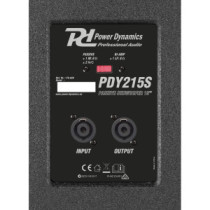 Power Dynamics PDY215S Passzív mélyláda, 15" 900W