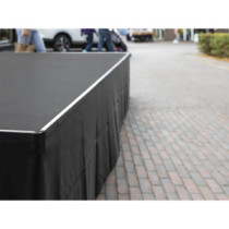Power Dynamics Deck750 Poliészter Színpadi szoknya 6m x 40 cm