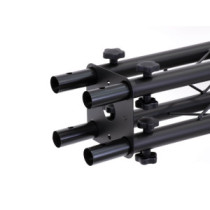 Thunder 4TRUSS-183 Deco Truss, traverz, fényállvány, (38 mm) 90 kg teherbírás, acél, 1,83m Fekete