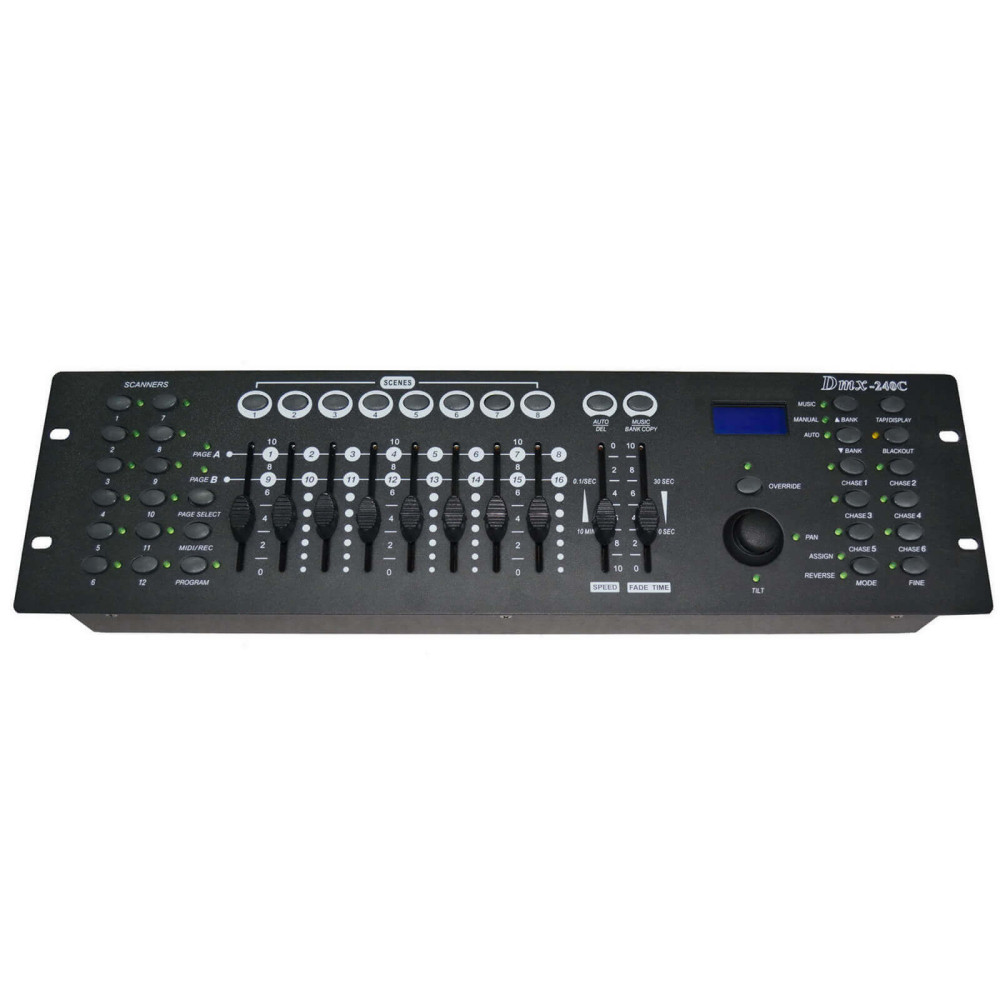 Thunder DMX-240C Fényeffekt kontroller, vezérlő (240CH, DMX512)