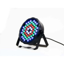 Thunder FTL54 FlatPAR RGB (54x1W) DMX LED reflektor, színező