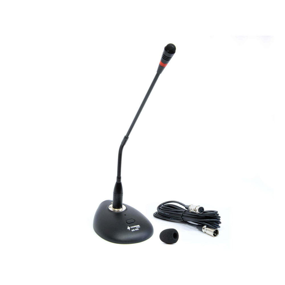 Thunder ME-580 gégecsöves asztali pulpitus mikrofon
