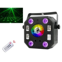 Thunder MG-490 Magic Ball fényeffekt +RGBW LED, +UV, +Stroboszkóp, +Lézer, (60W) +DMX