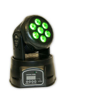 Thunder MHD-10WB Wash Robotlámpa, 7X10W (QUAD Multicolor LED) Sound, DMX, Auto