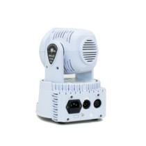 Thunder MHW-10W Wash Robotlámpa, 7X10W (QUAD Multicolor LED) Sound, DMX, Auto - FEHÉR