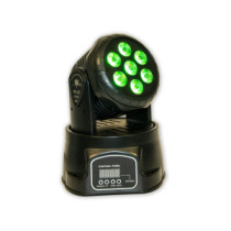 Thunder MHW-15 Wash Robotlámpa, 7X15W (QUAD Multicolor LED) Sound, DMX, Auto