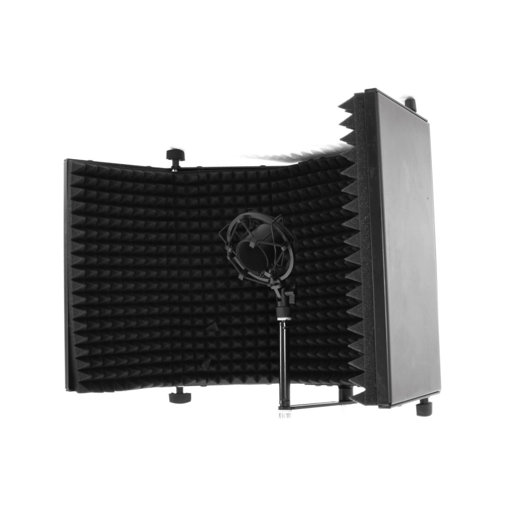 Thunder MP-03 Izolációs hangelnyelő panel, összehajtható mikrofon paraván (80x30 cm)