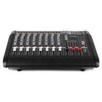 Vonyx AM8A 2x500W, 8 csatornás keverőerősítő + MP3 + Bluetooth + Effekt