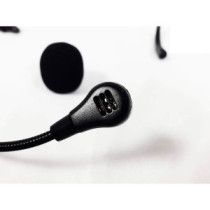 Vonyx FHB fekete fejmikrofon - 3,5 mm Jack csatlakozó, belső menet (5db-os kiszerelés)