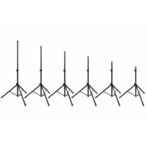 Vonyx LS-01K (2 db) hangfalállvány, acél, (30 kg) + HORDTÁSKA