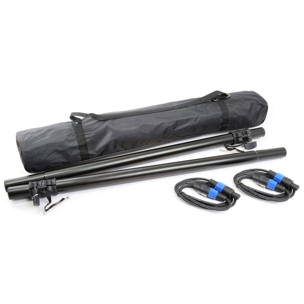 Vonyx SAT-50 (2 db) Szatellit rúd (50 kg) + 2m kábel + HORDTÁSKA
