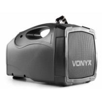 Vonyx ST-014 (6,5") 100W akkumulátoros hordozható hangfal (1xMik + MP3 + Bluetooth)