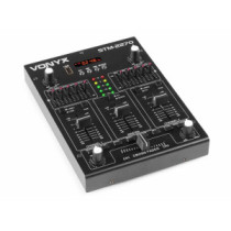 Vonyx STM2270 4 csatornás DJ, karaoke keverő hangeffektekkel + USB/MP3/BT