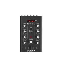 Vonyx STM-500BT 2+1 csatornás DJ, karaoke keverő (USB + Bluetooth)