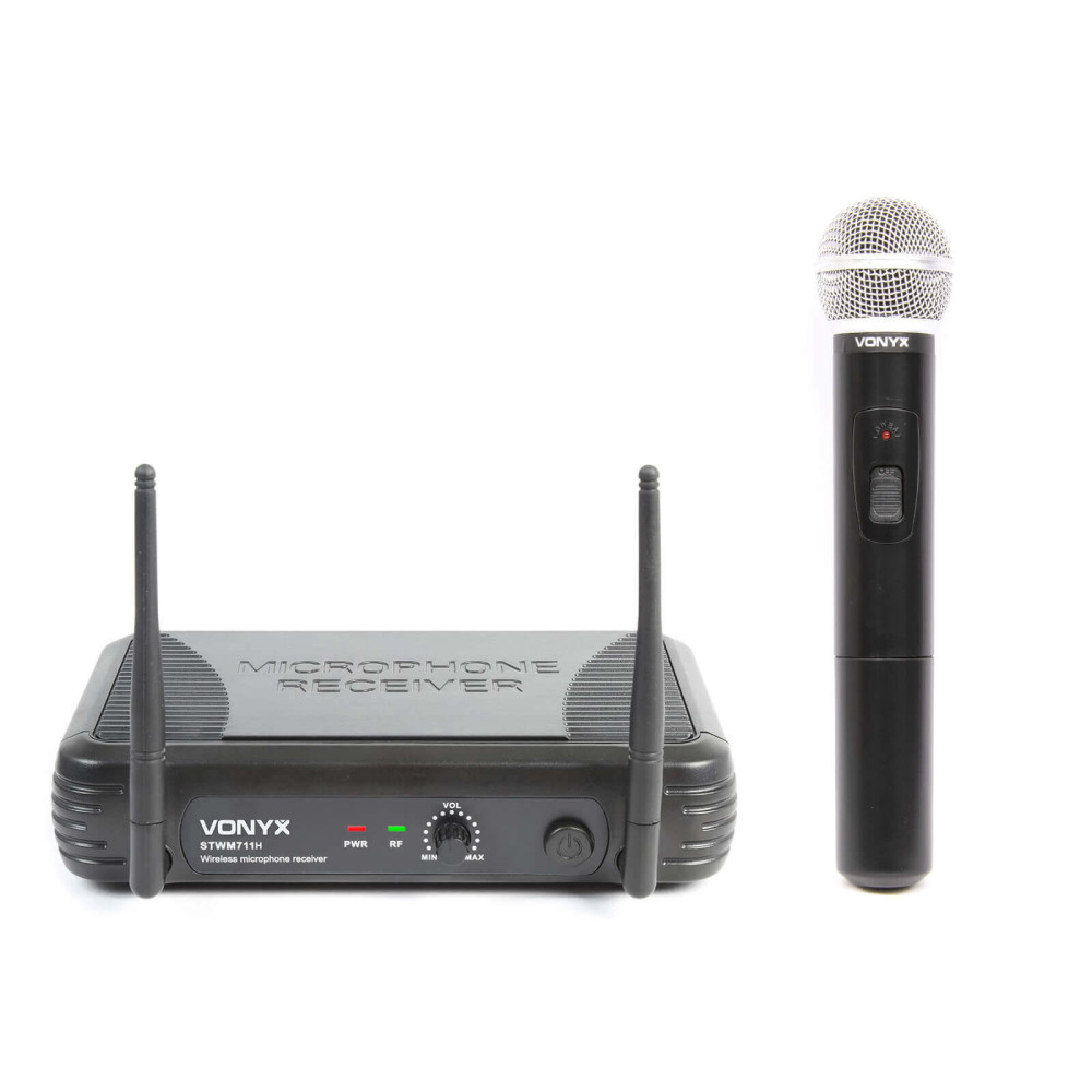 Vonyx STWM-711 VHF rádiós mikrofon (1 db KÉZI mikrofon)