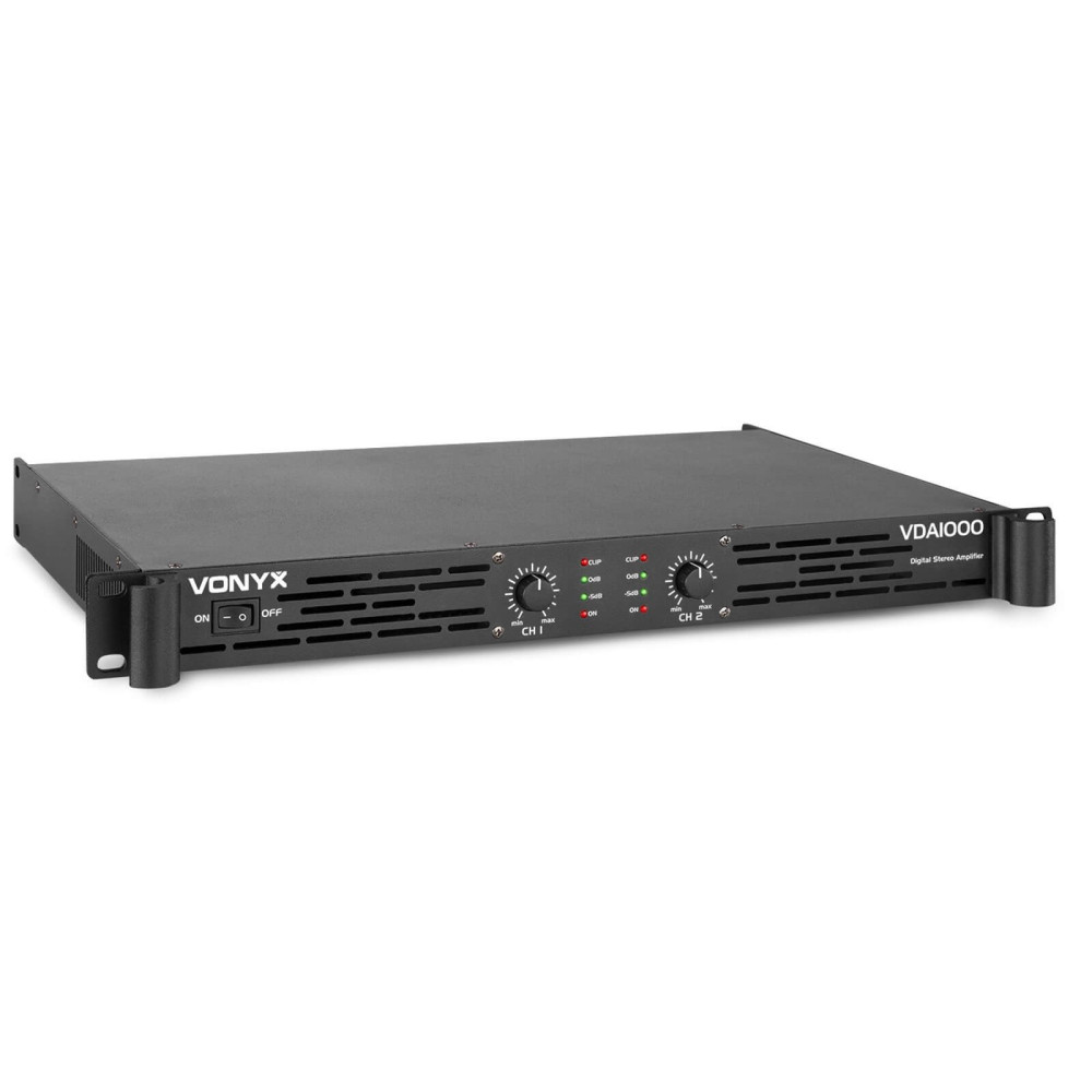 Vonyx VDA1000 digitális végfok erősítő 2x500W (1 UNIT)