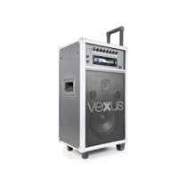 Vonyx Vexus ST-110 (8") 250W akkumulátoros hordozható hangfal (1xMik + MP3 + CD)