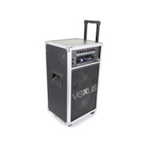 Vonyx Vexus ST-110 (8") 250W akkumulátoros hordozható hangfal (1xMik + MP3 + CD)