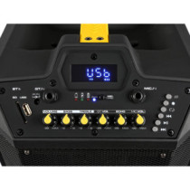 Vonyx VPS10 (10") 250W akkumulátoros hordozható hangfal (1xMik + MP3 + Bluetooth)