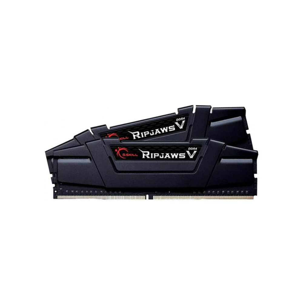 MEM-16GB/3200 DDR4 G.Skill RipJaws V F4-3200C16D-16GVKB Fekete KIT2