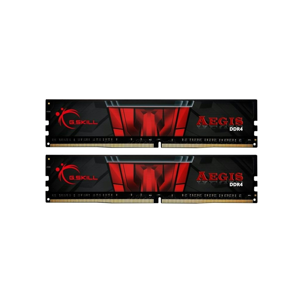 MEM-32GB/3200 DDR4 G.Skill Aegis F4-3200C16D-32GIS Fekete KIT2