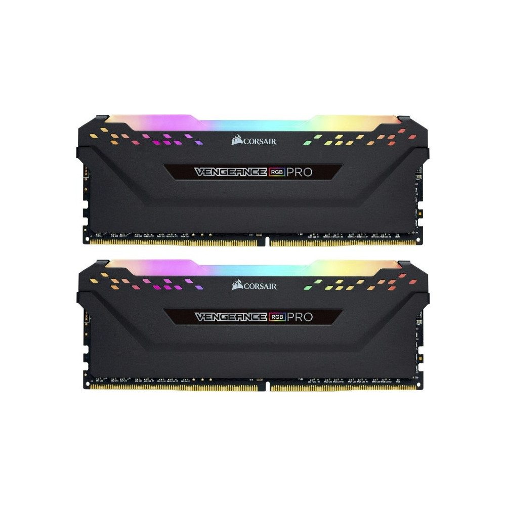 MEM-32GB/3200 DDR4 Corsair Vengeance RGB PRO CMW32GX4M2E3200C16 Black KIT2