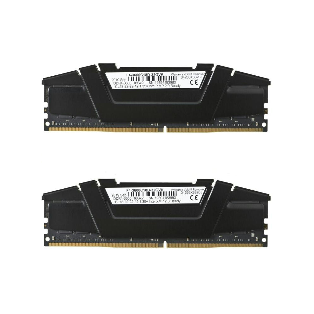 MEM-32GB/3600 DDR4 G.Skill RipJaws V F4-3600C18D-32GVK Black KIT2