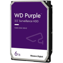 HDD3- 6TB WD 5400 256MB SATA3 HDD Purple WD64PURZ