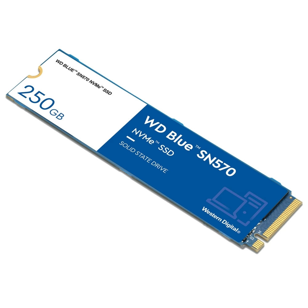 SSD- 250GB WD Blue SN570 M.2 SSD WDS250G3B0C
