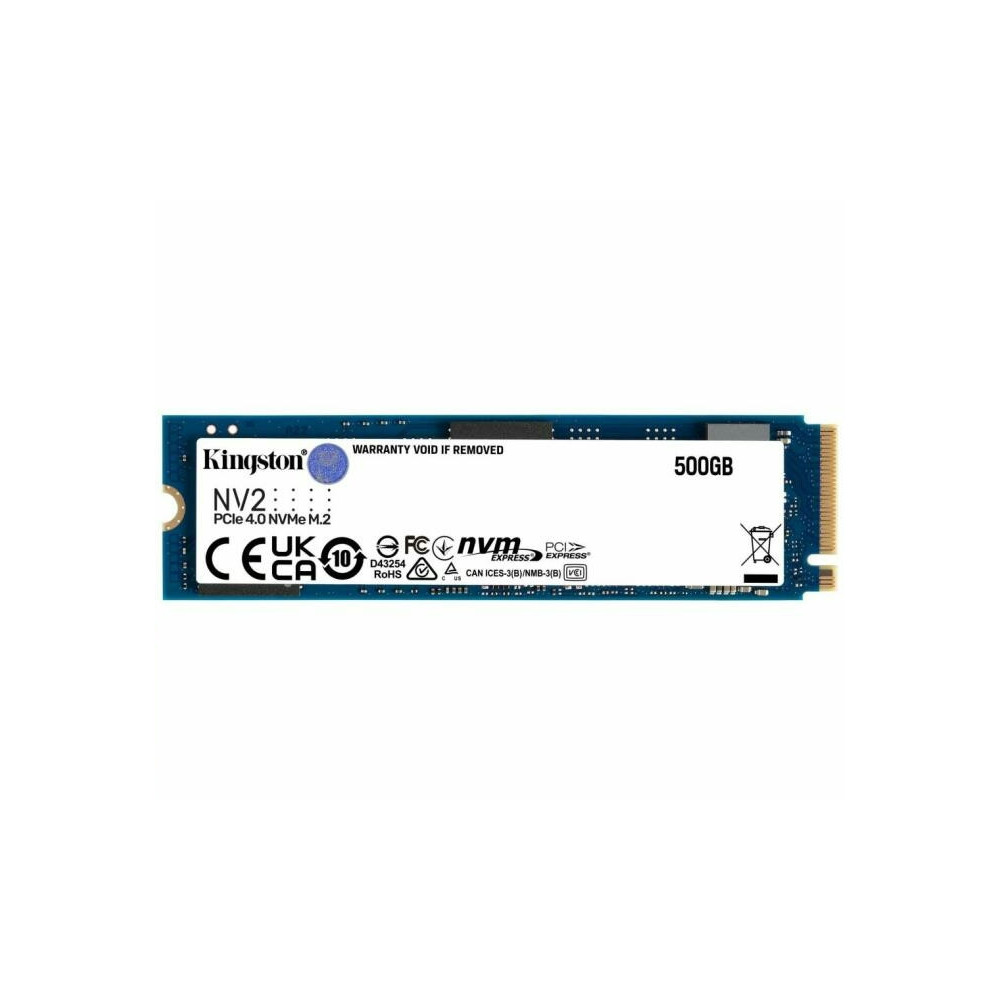 SSD- 500GB Kingston NV2 M.2 PCIe SSD SNV2S/500G