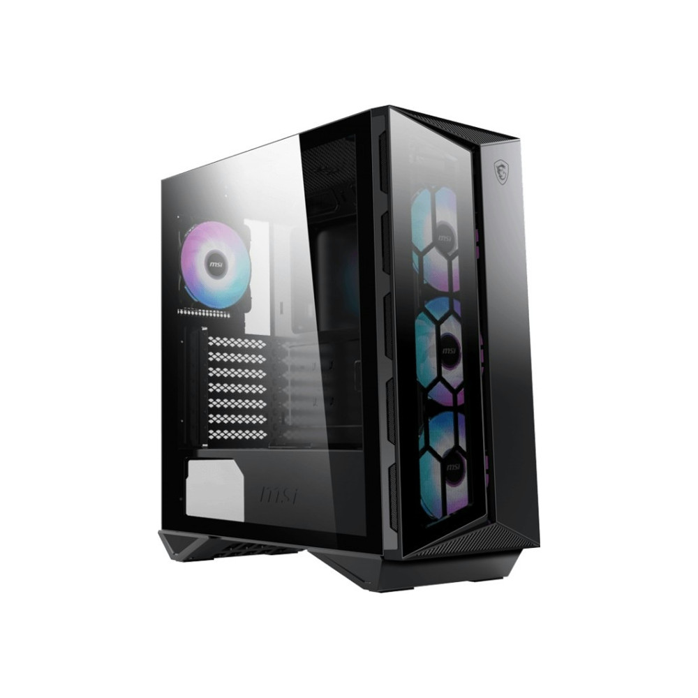 HZM-MSI MPG Gungir 110R fekete ablakos ház
