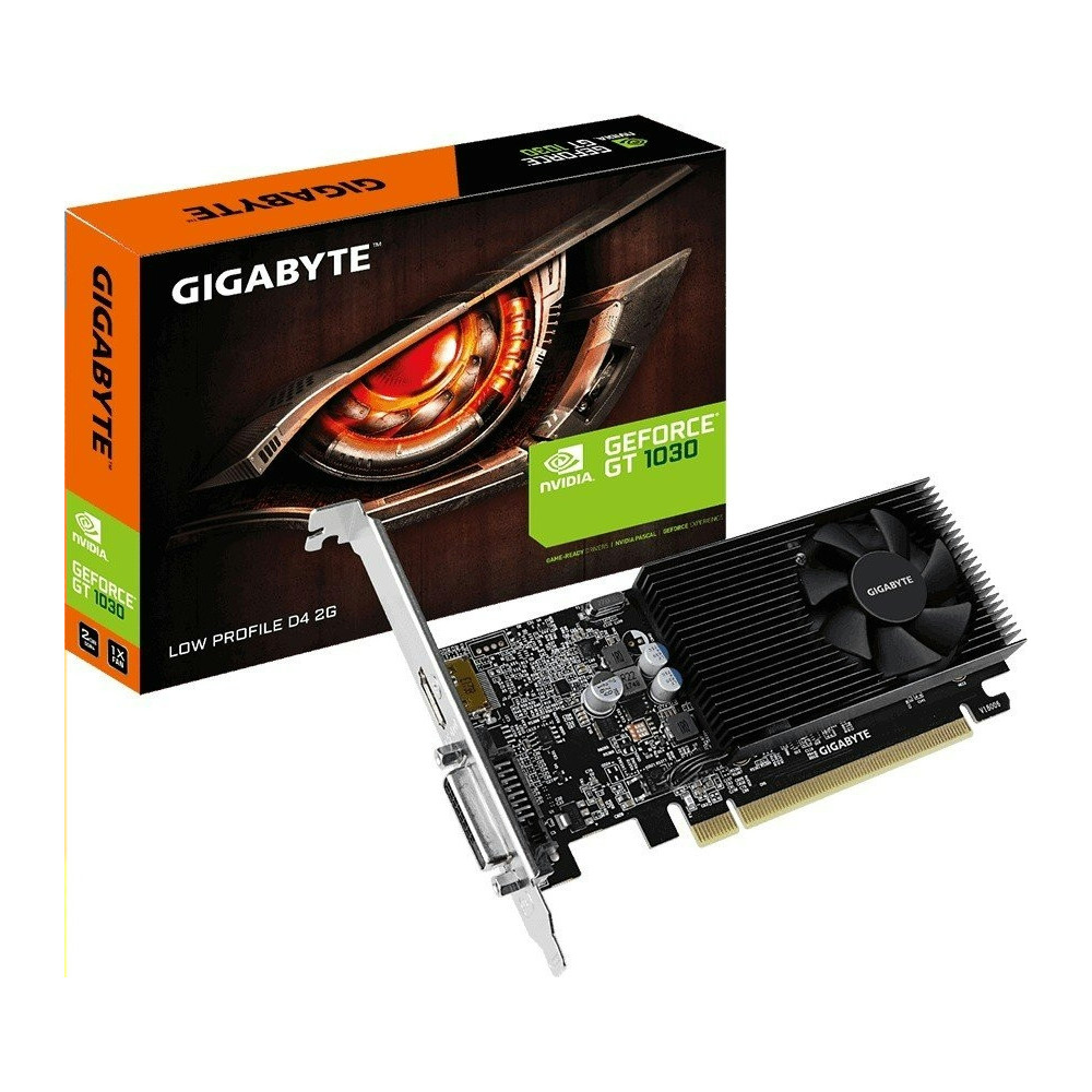 VGA-Gigabyte GT1030 LP 2GB DDR4 GV-N1030D4-2GL