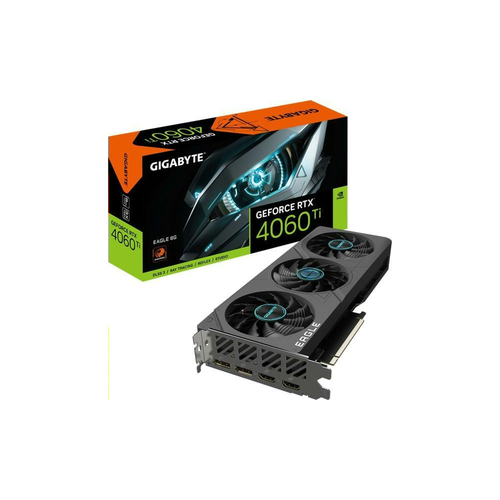 VGA-Gigabyte RTX 4060 Ti EAGLE 8GB GV-N406TEAGLE-8GD