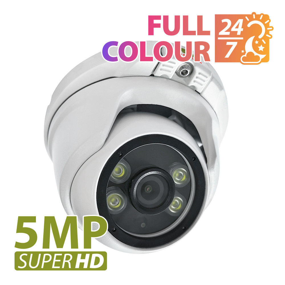 Partizan 5.0MP AHD camera CDM-233H-IR SuperHD Full Colour Metal