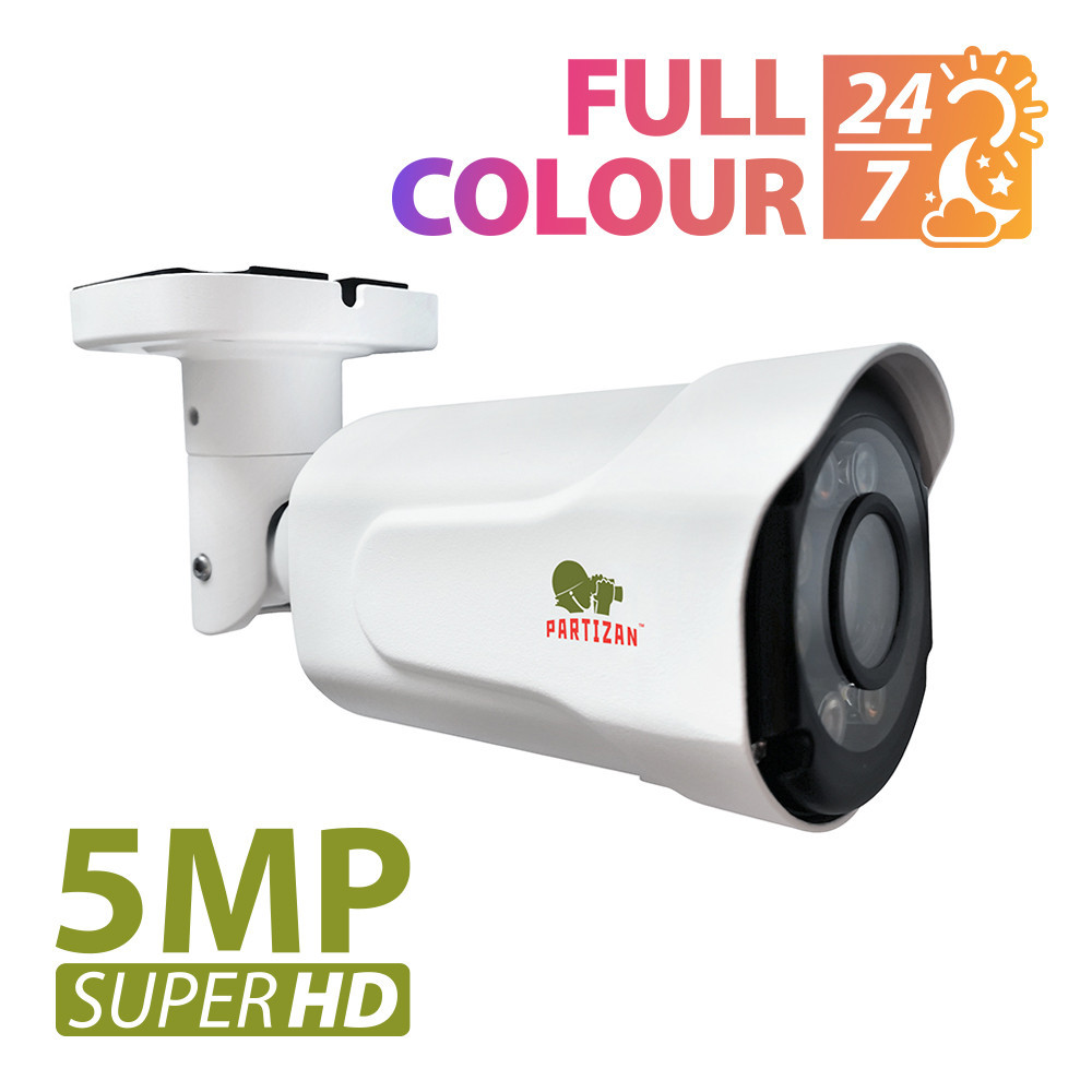Partizan 5.0MP AHD Varifocal camera COD-VF3SE SuperHD Full Colour