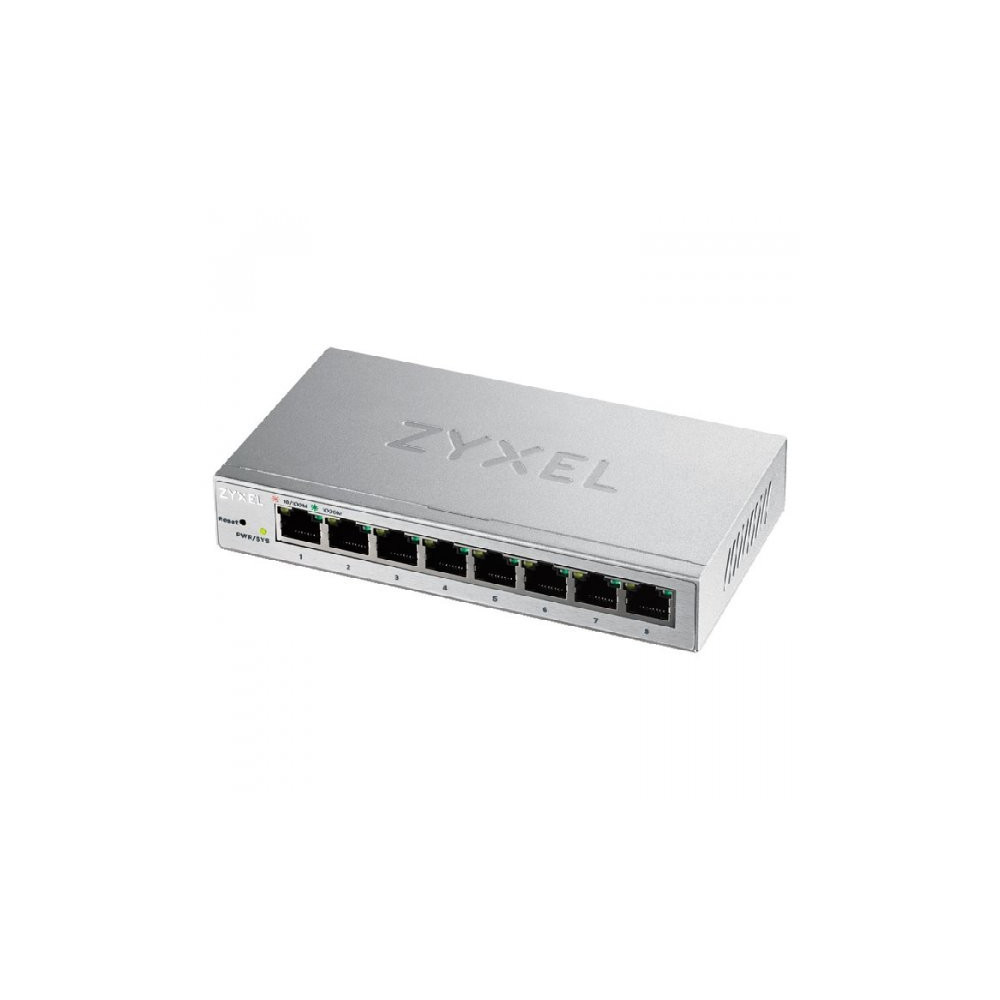 Partizan 8 ports Desktop Web Managed Gigabit Switch GS1200-8