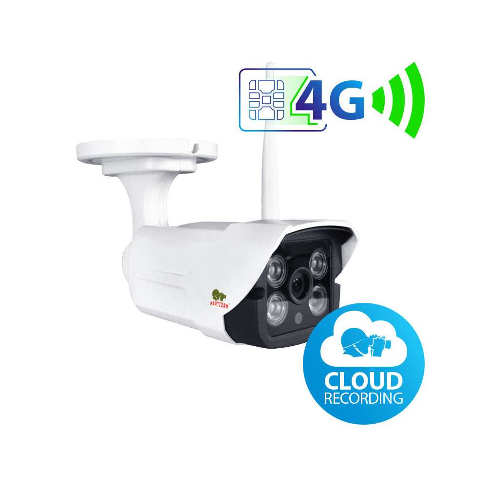 Partizan 2.0MP IP camera Cloud Bullet FullHD IPO-2SP 4G 1.1