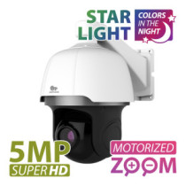 Partizan 5.0MP IP Varifocal camera IPS-230X-IR Starlight SH