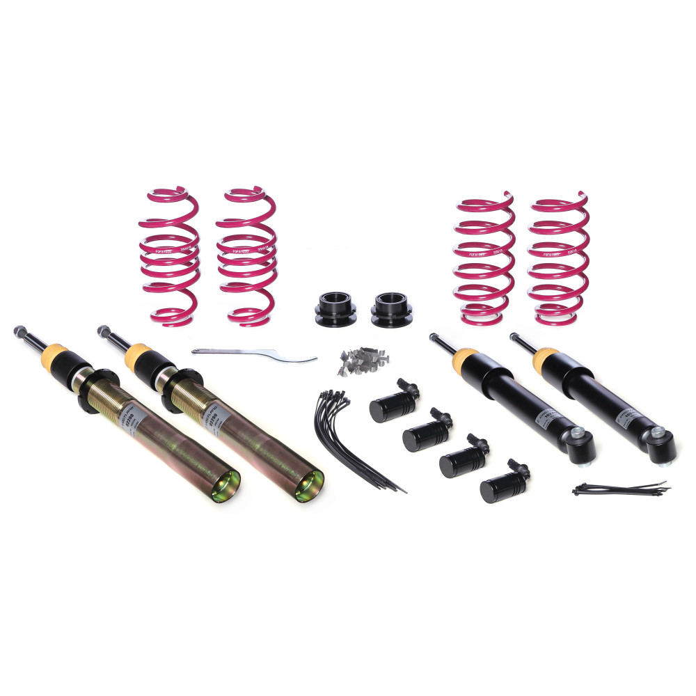 Vogtland VW Golf VII, type AU, 2WD, only multi-link rear axle, strut 50 mm, with electronic dampers
