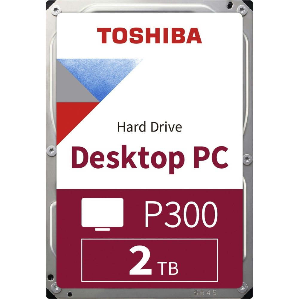 HDD3- 2TB Toshiba P300 7200 64MB SATA3 HDD Desktop Storage HDWD320UZSVA