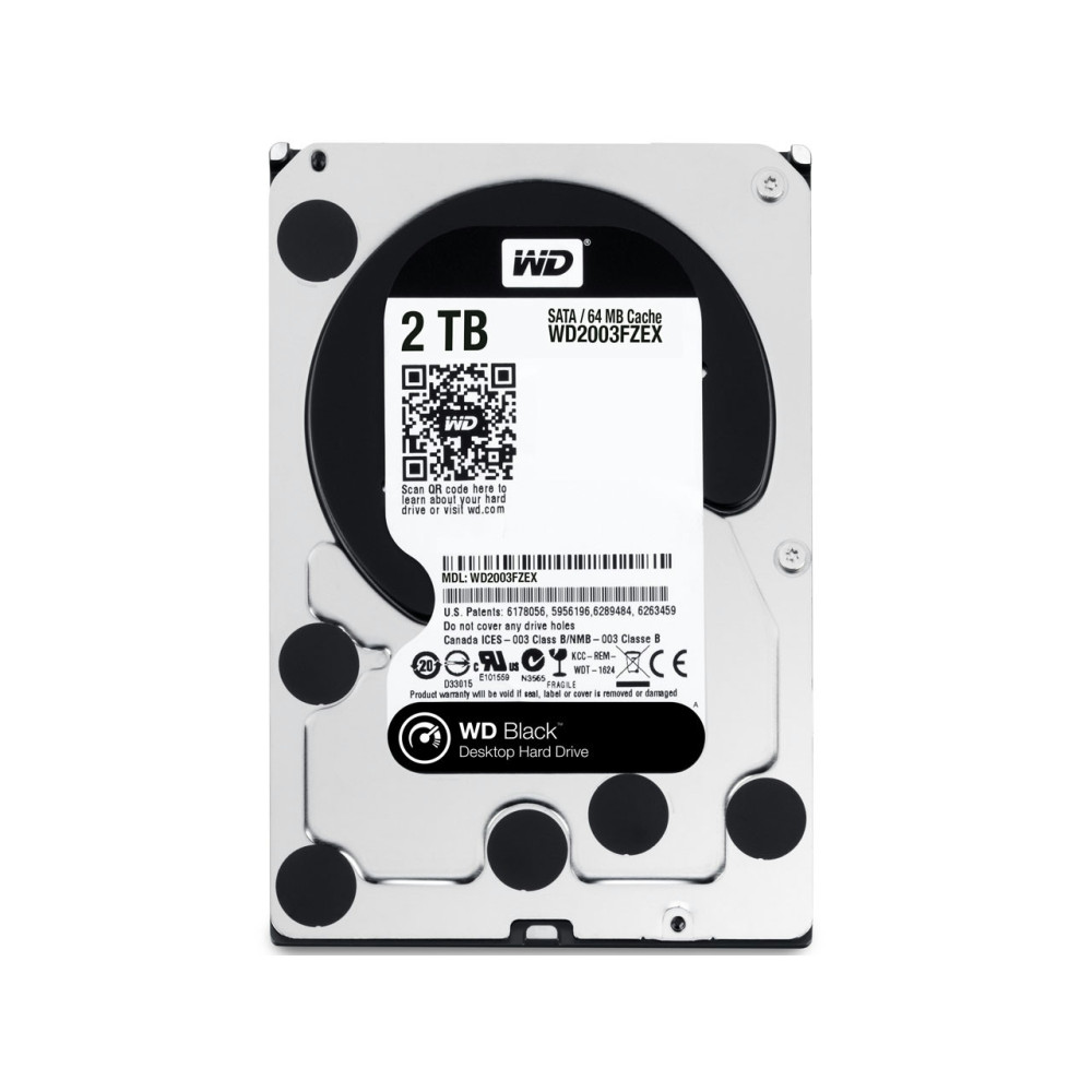 HDD3- 2TB WD 7200 64MB SATA3 HDD Black WD2003FZEX