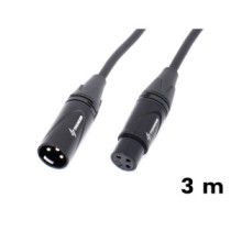 Thunder MC199-3 Mikrofonkábel (XLR mama - XLR papa) - 3m